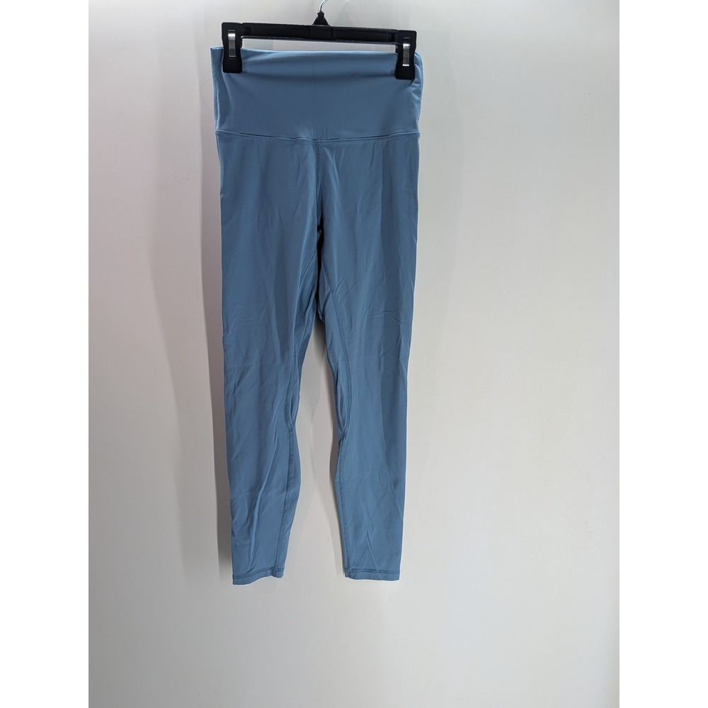 The Barbell Cartel Womens High Waisted Leggings Blue Size Small Yoga Gym Workout